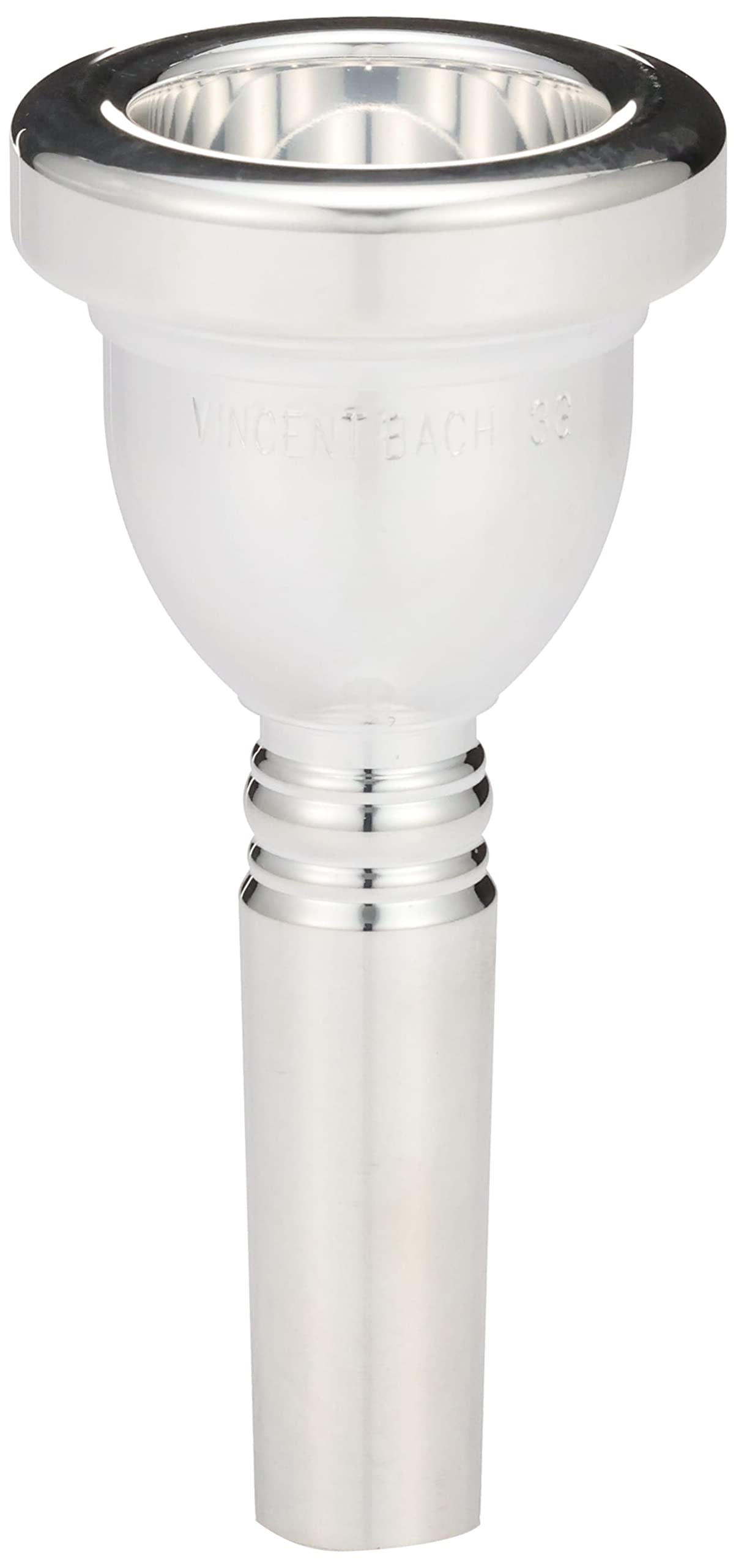 Amazon | バック Bach トロンボーン マウスピース 3G 銀メッキ仕上げ