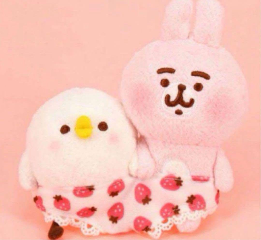 カナヘイ かなへい ぬいぐるみ マスコットキーホルダー いちご イチゴ