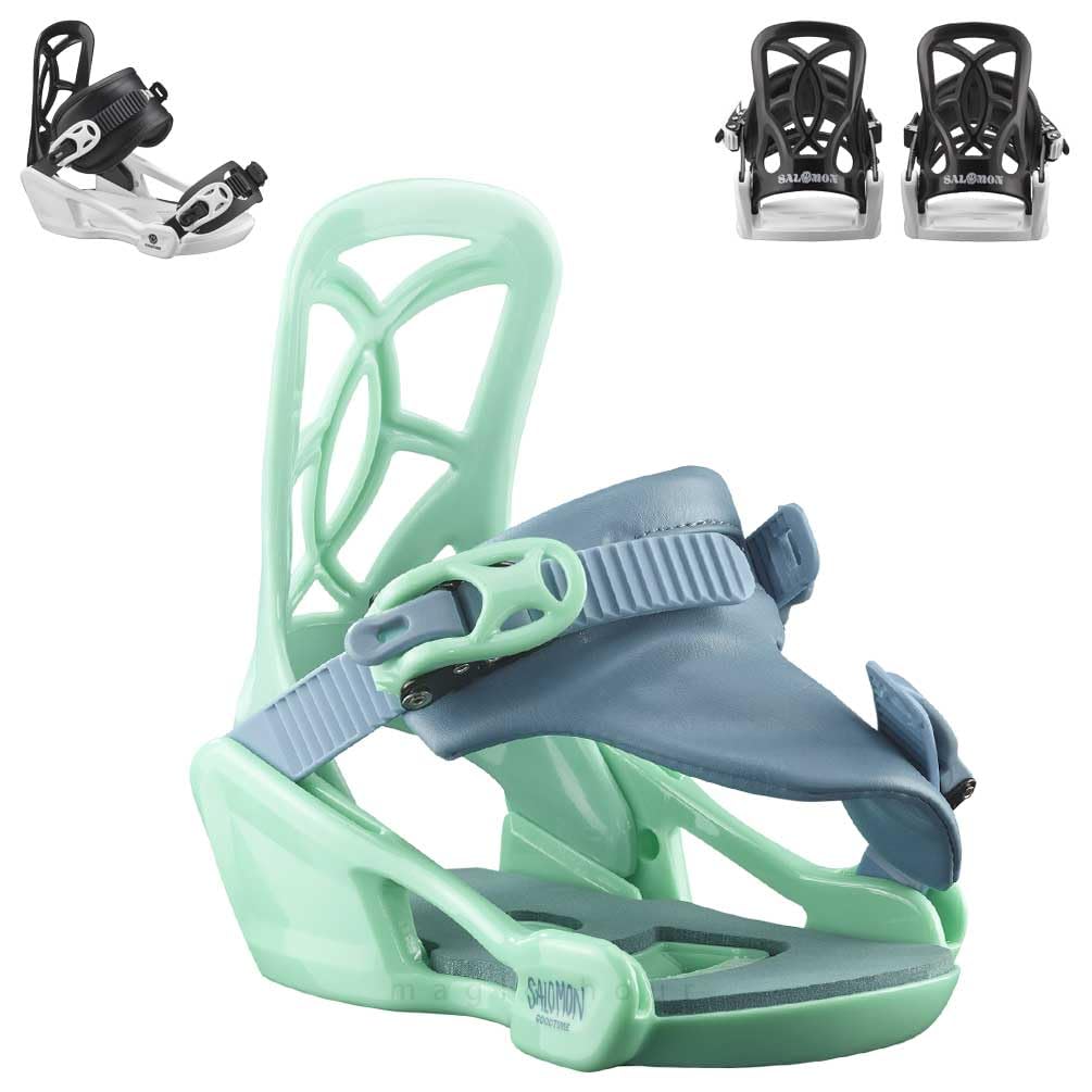 美品 SALOMON NESTA レディース ビンディング 子供にも SALOMON