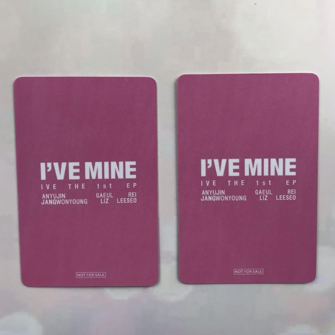 Amazon.co.jp: IVE I'VE mine 2/1福岡会場限定横浜 ウォニョン トレカ2