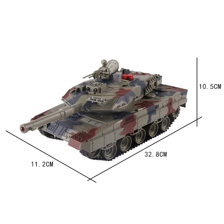 Amazon.co.jp: 戦車 ラジコン戦車 2.4GHz無線 対戦タイプ バトルタンク