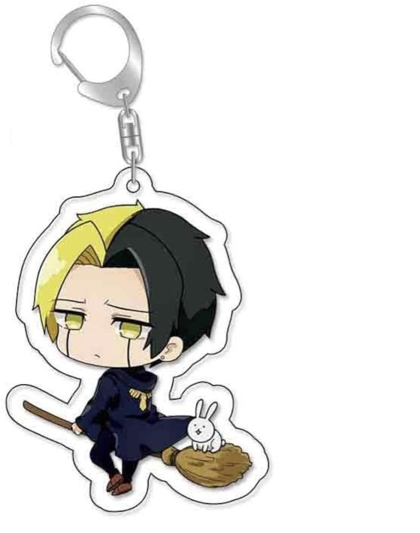 Amazon.co.jp: MASHLE アクリルキーホルダー レイン エイムズ 箒