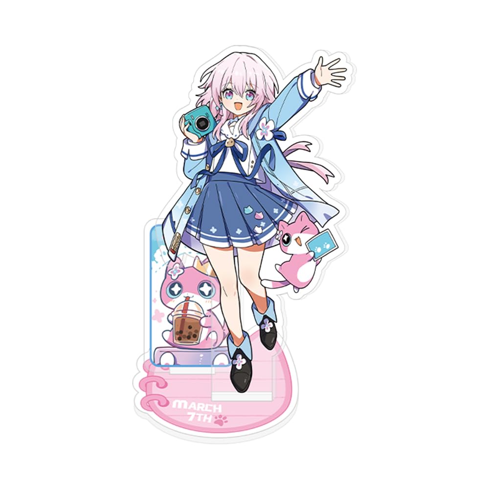 Amazon.com: Honkai: Star Rail Kitty Series Acrylic Stand - March