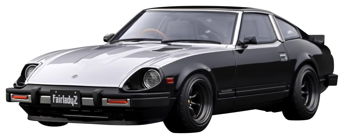 Amazon | ignition model 1/18 Nissan Fairlady Z (S130) Black/Silver