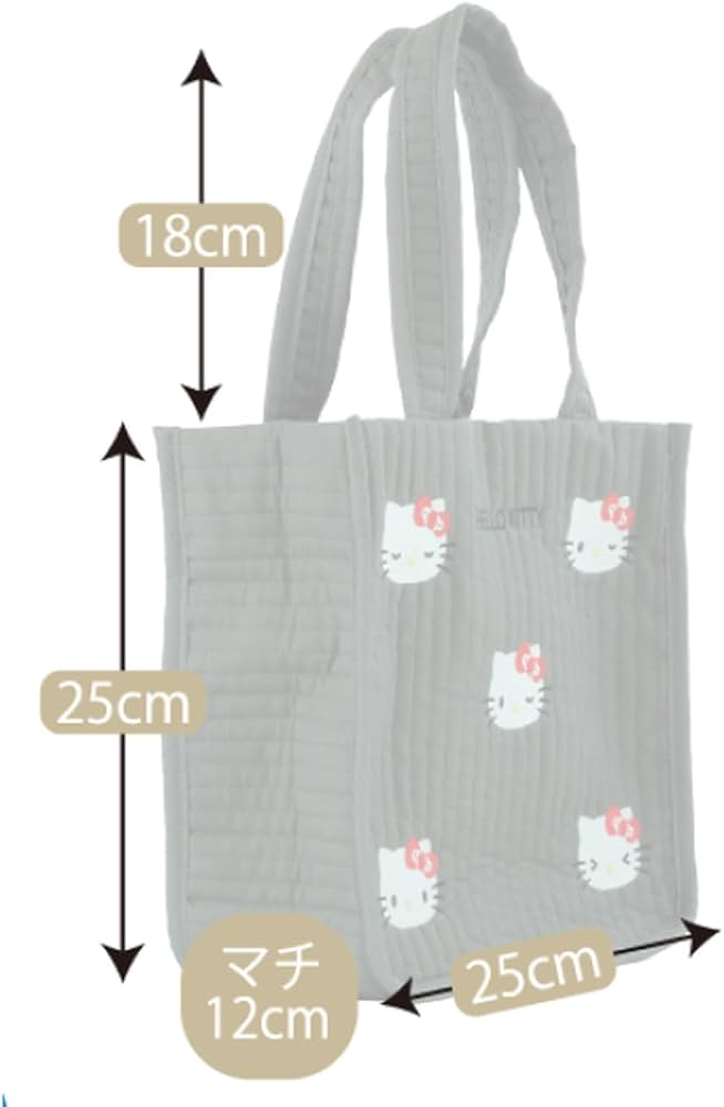 Amazon｜ダイカット刺繍 ヌビトートバッグ マイメロディ サンリオ