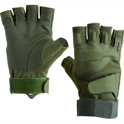 Amazon | ロシア製 軍用 SPLAV ハーフフィンガー グローブ オリーブ