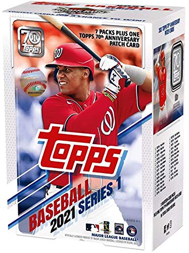 Amazon.com: Topps 2021 Series 1 Baseball Blaster Box : Sports