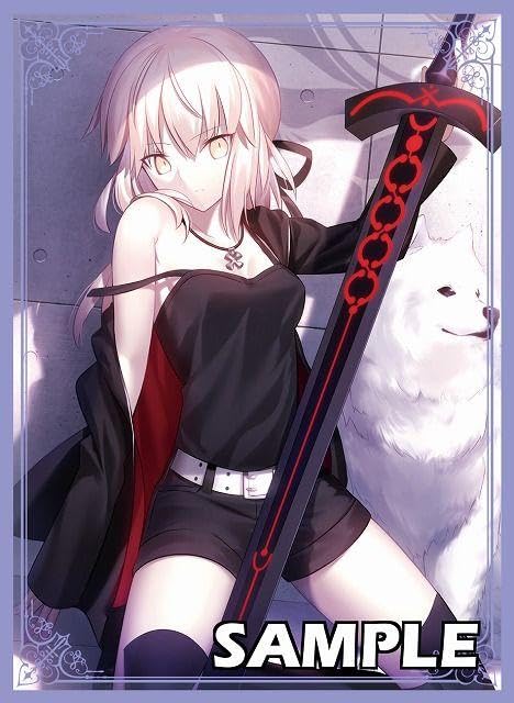 Amazon.co.jp: セイバーオルタ スリーブ FGO cake rabbits : おもちゃ