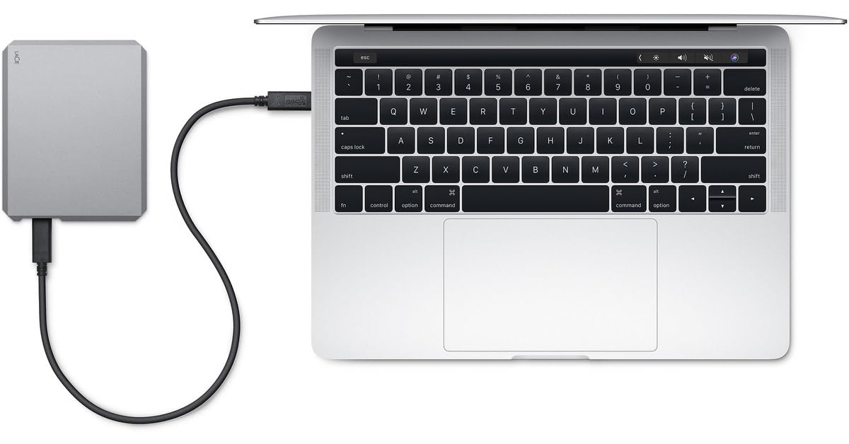 Amazon.com: LaCie Mobile Drive, 2TB, External Hard Drive, Space