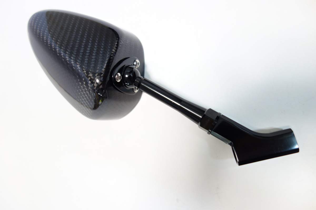 Amazon | 【SIMOTA正規品】カーボンバックミラー 【オーバル・ブルー