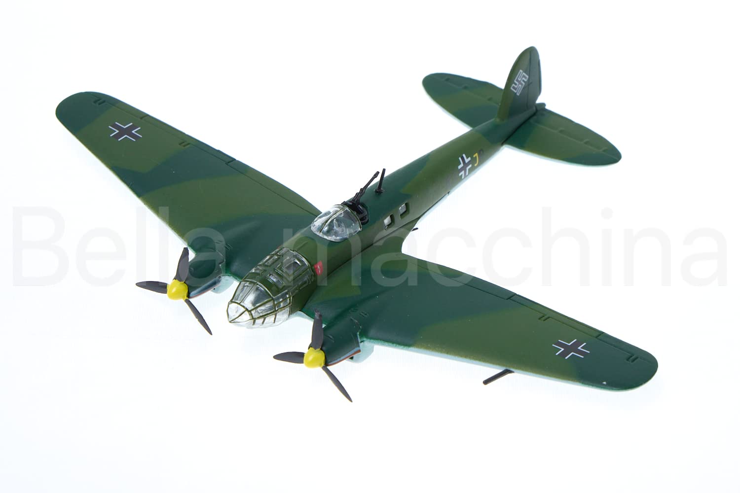 Amazon.co.jp: ドイツ空軍 飛行機 模型 おもちゃ 1/144 ハインケル