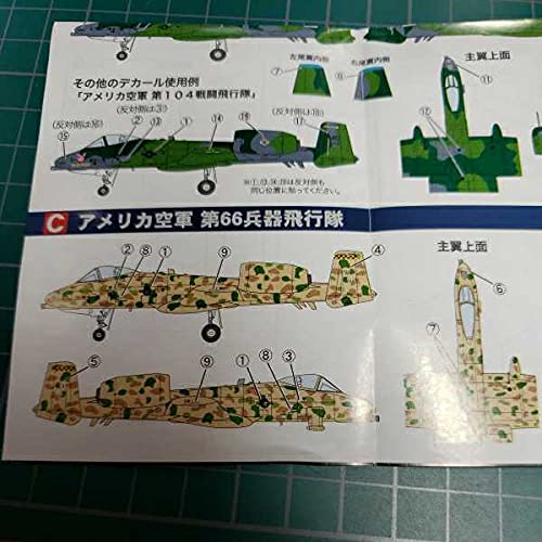Amazon.co.jp: エフトイズ1/144 攻撃機コレクション A-10 サンダー