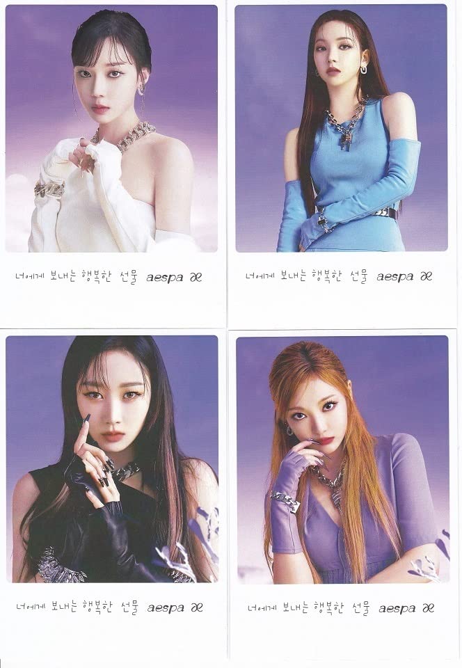 Amazon.co.jp: レア aespa エスパ フォトセット写真24枚 韓国 ジゼル内