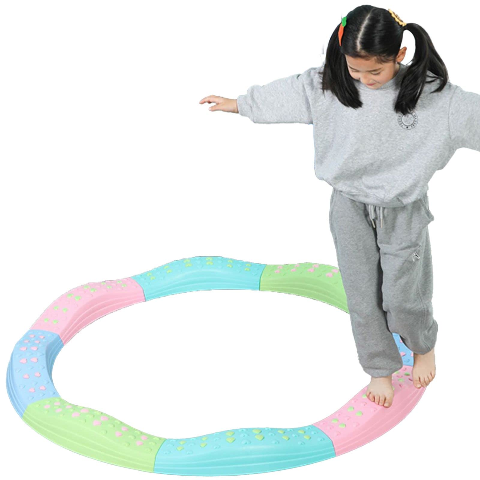 Amazon | 【体感トレーニング】 DIYELL バランスストーン 平均台 子供