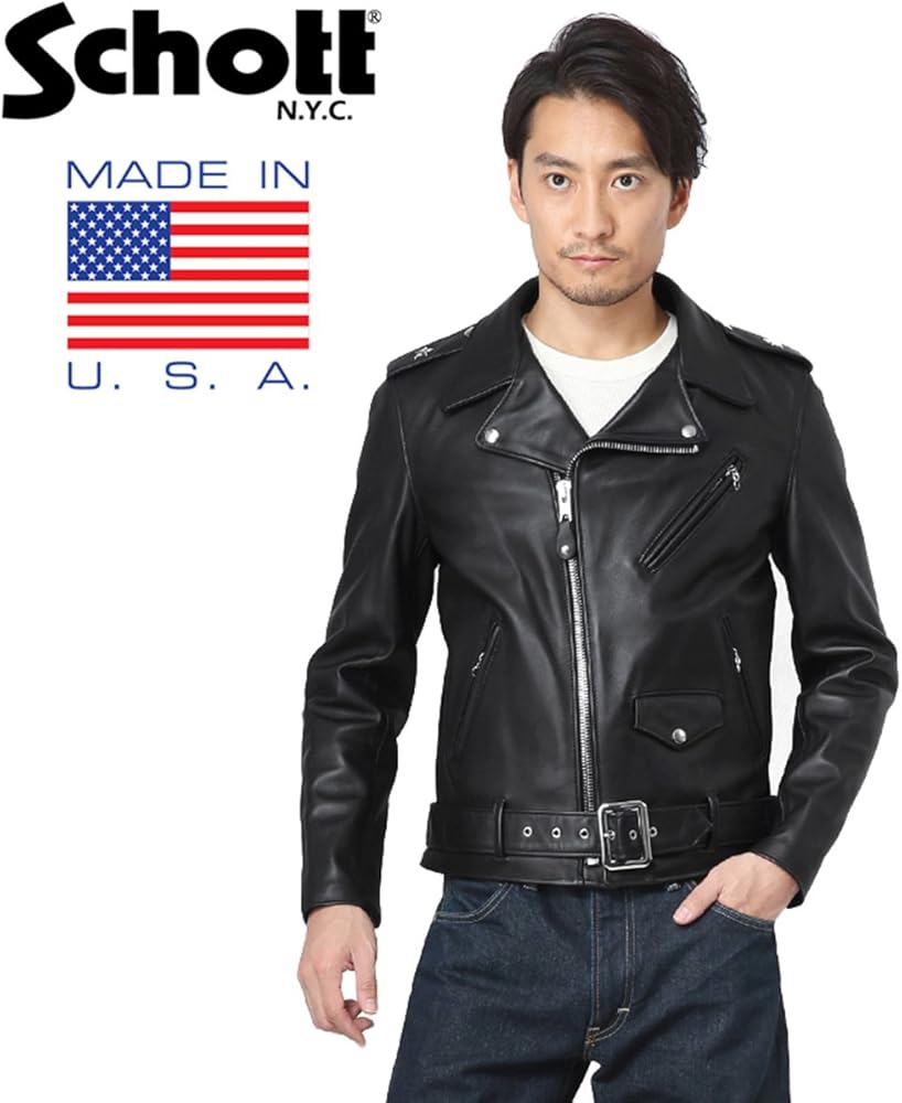 Amazon | [ショット] 613UST VINTAGE ONESTAR ライダースジャケット