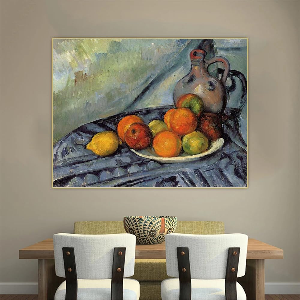 Amazon.co.jp: ポール・セザンヌのポスター静物画ヴィンテージウォール