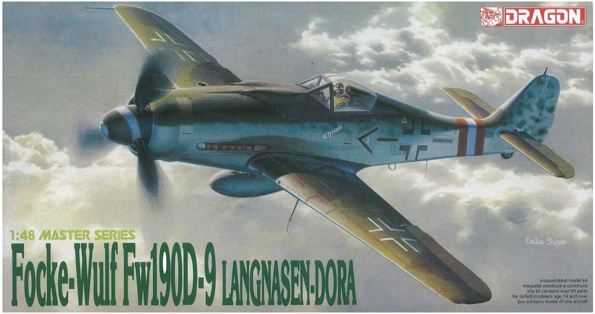 Amazon | ドラゴン 1/48 第二次世界大戦 ドイツ空軍 Fw190D-9 ドーラ