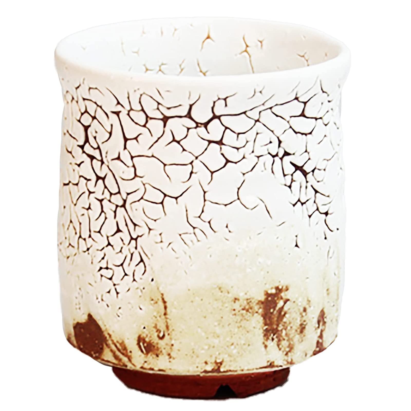 Amazon | 萩焼 椋原佳俊 かいらぎ湯呑 | 萩焼 | 湯呑み 通販