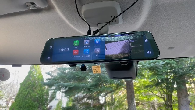 Amazon.co.jp: ドライブレコーダー ミラー型 4K【2024 Carplay