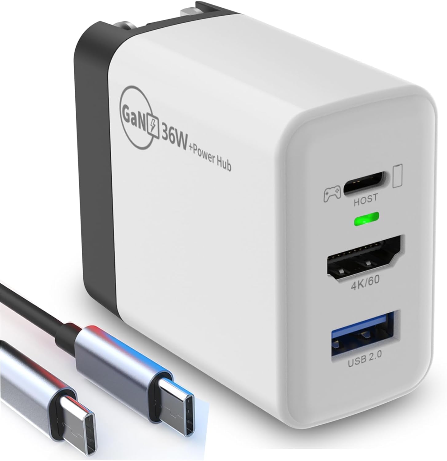 Amazon.co.jp: 【3-in-1多機能アダプター】Switch充電器 + Switch