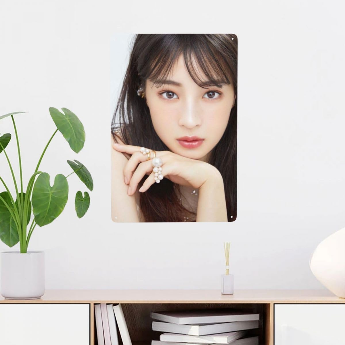 Amazon.co.jp: ブリキの絵 広瀬すず ブリキ看板 金属ポスター メタル