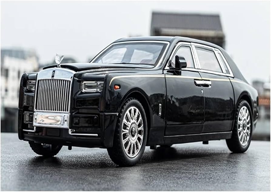 Amazon | ミニカーモデル 1/18 ロールスロイスファントム合金高級車