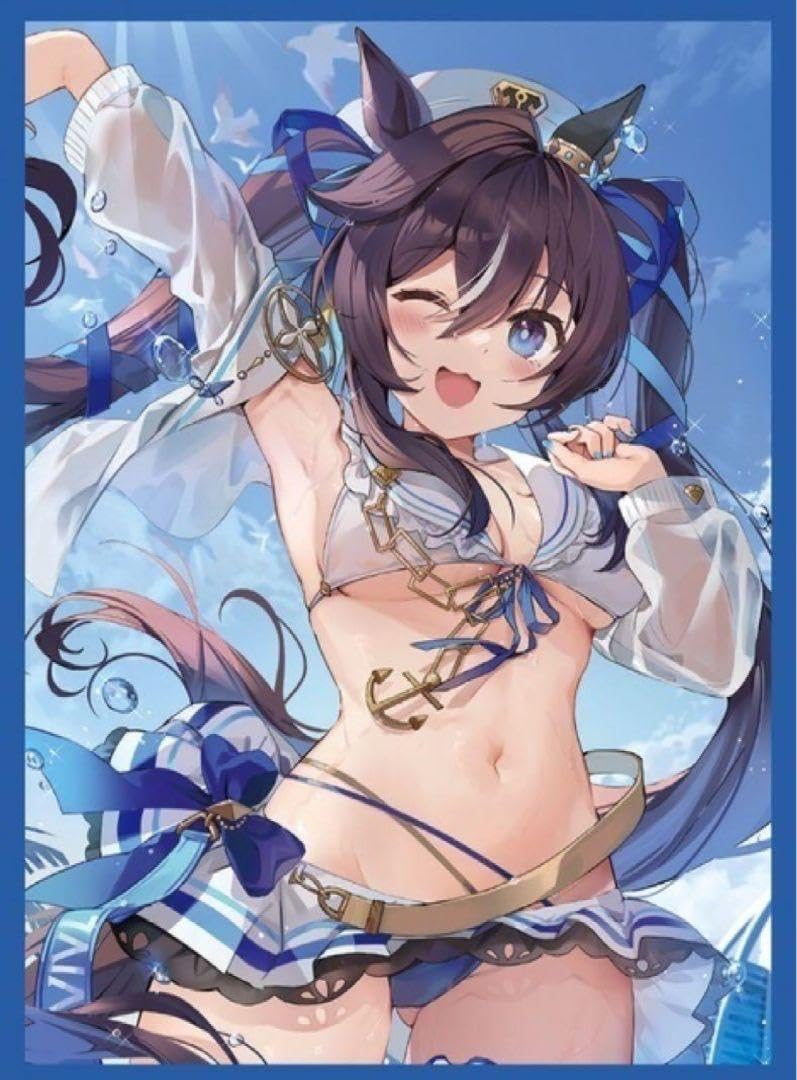 Amazon.co.jp: ヴィブロス 水着 ウマ娘 カードスリーブ 白詰草