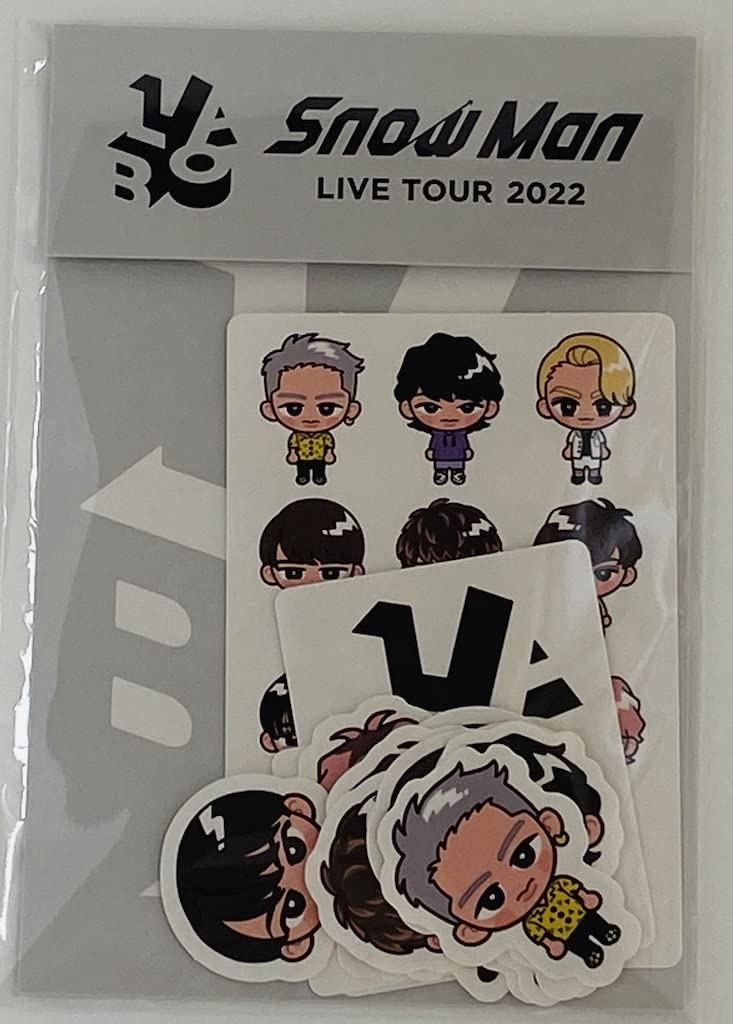 Amazon.co.jp: Snow Man 【 Sticker Set 】 LIVE TOUR 2022 Labo