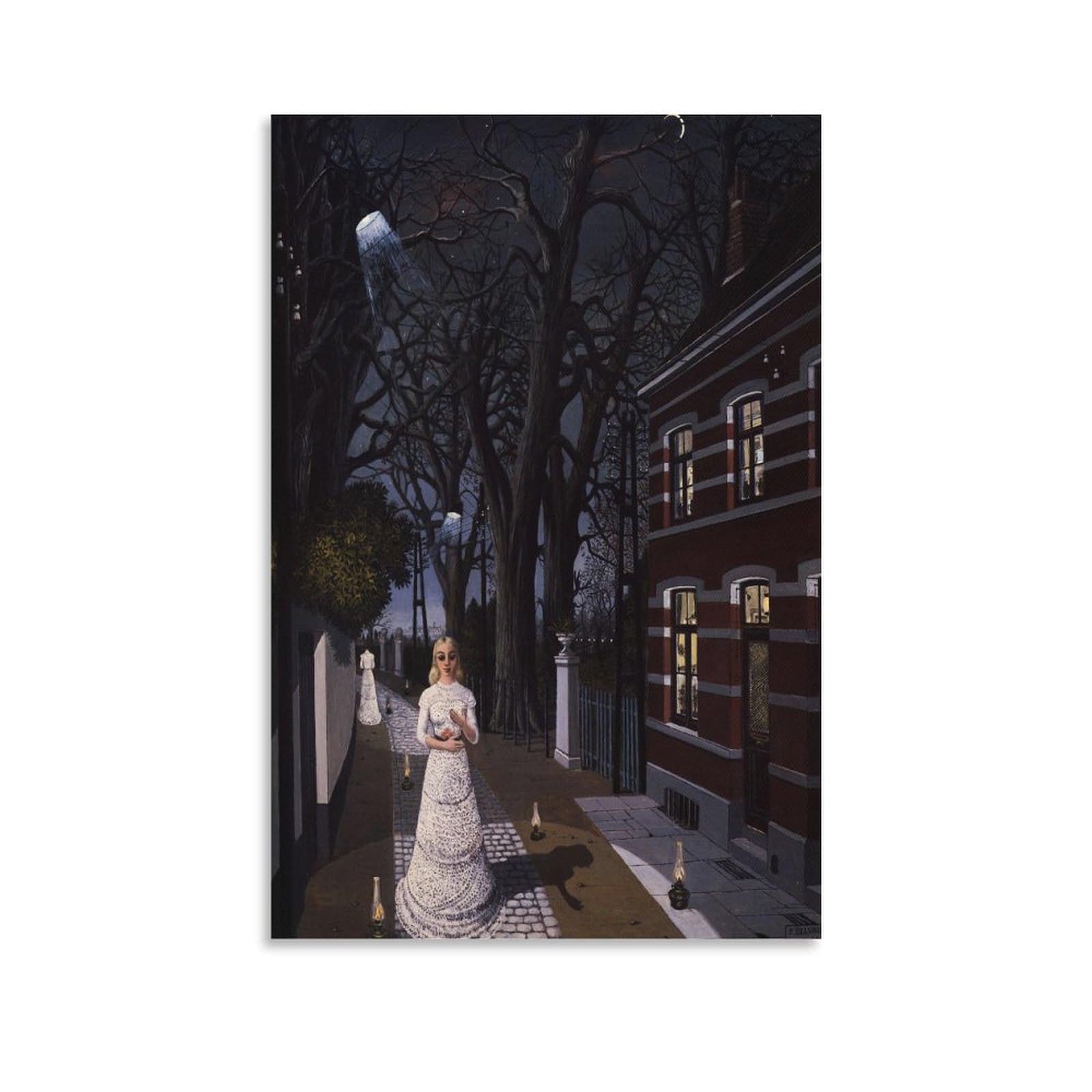 Amazon.co.jp: Paul Delvauxポール・デルヴォーシュルレアリストの画家