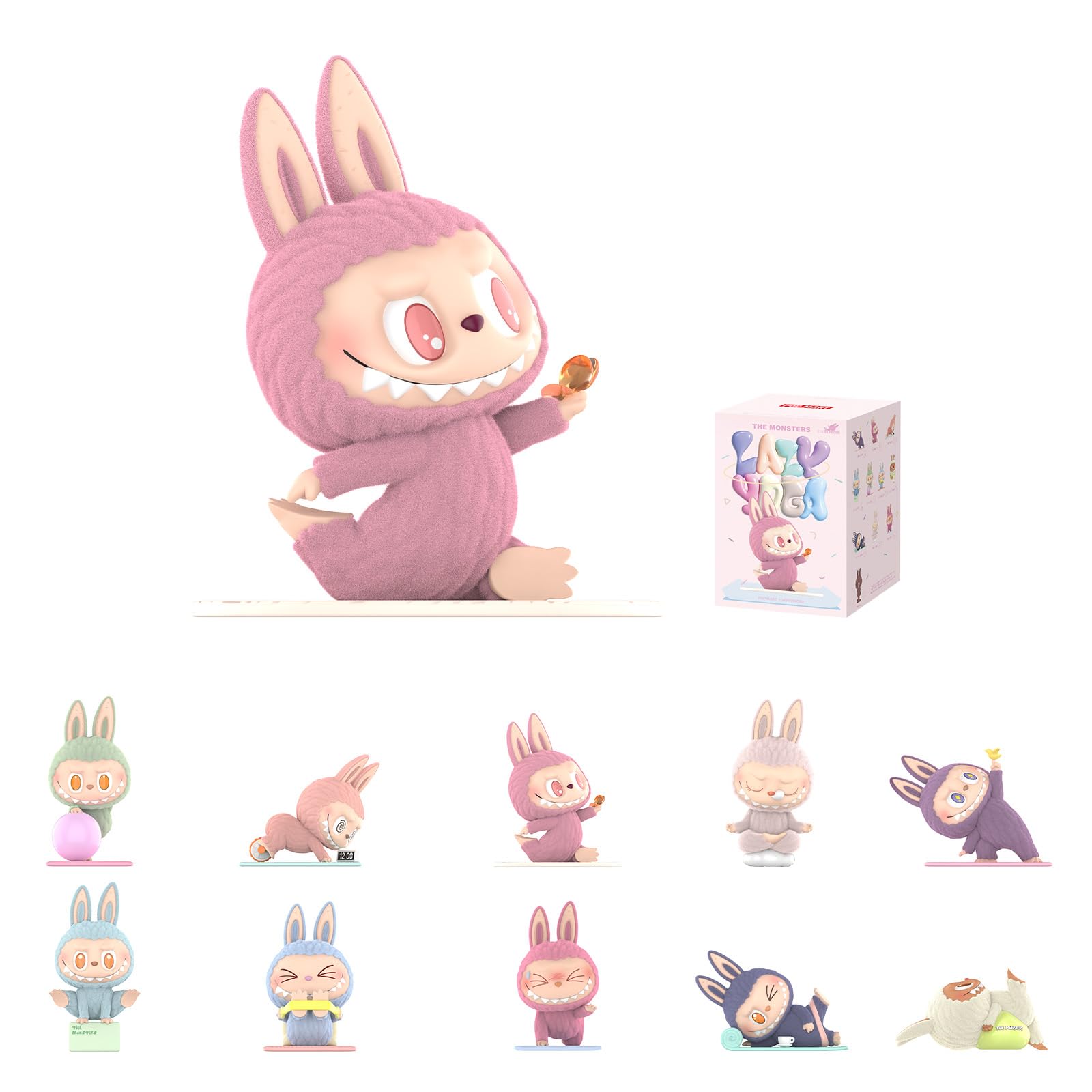 Amazon.co.jp: POP MART(ポップマート) The Monsters Lazy Yoga