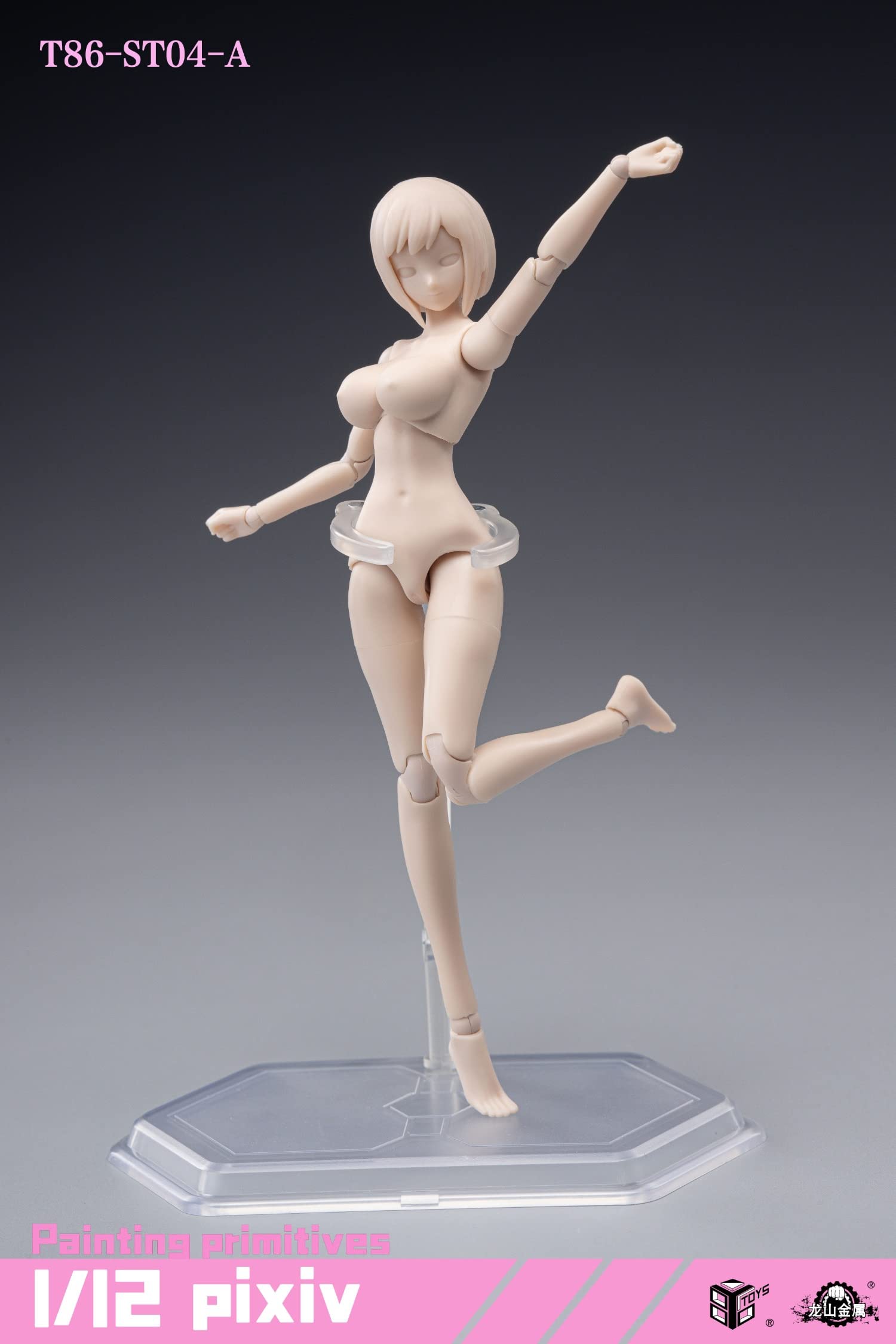 Amazon.co.jp: PCTOYS 86TOYS1/12 フィギュア 少女 アニマ マンガ 素体