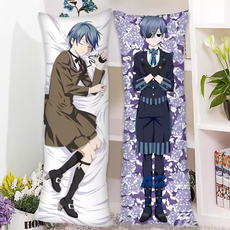 Amazon | 黒執事 抱き枕 クッション セバスチャン シエル葬儀屋 グレル