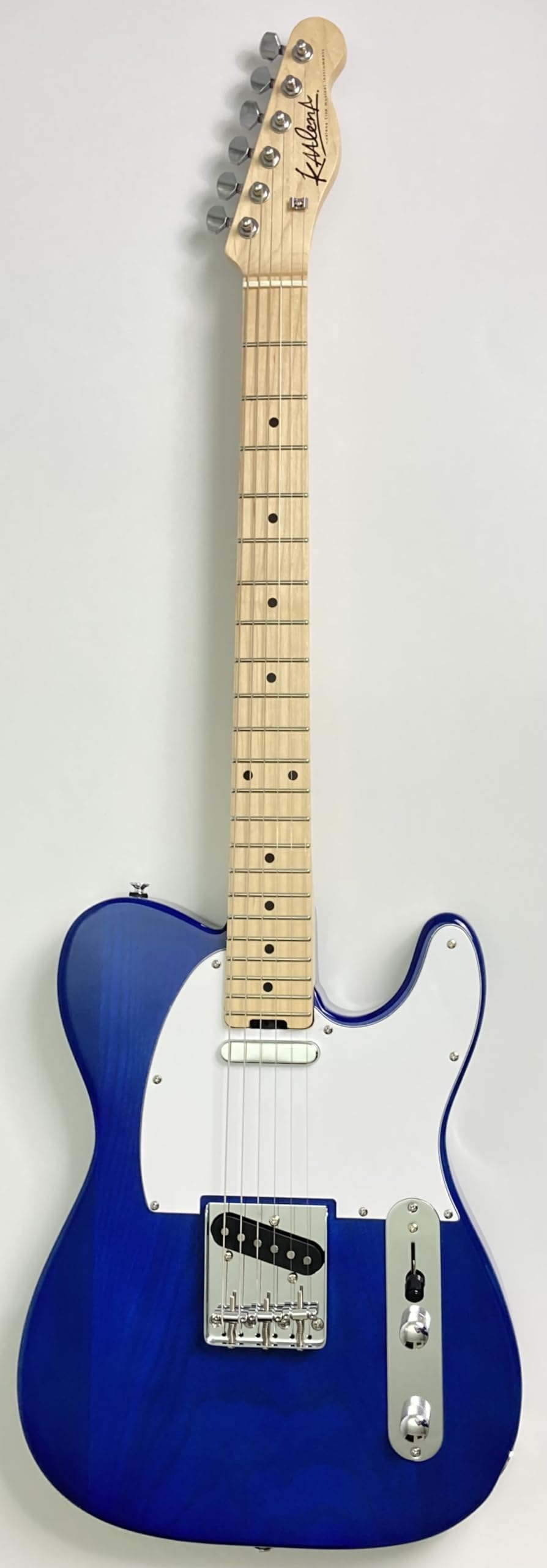 Amazon | Kaalena KA-TE/M See Thru Blue エレキギター カーレナ