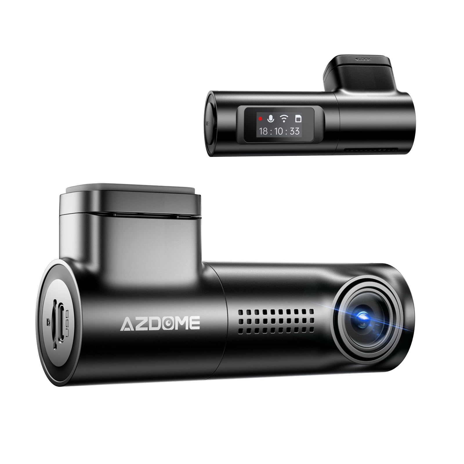 Amazon.co.jp: ドライブレコーダー 前後カメラ [2K・360度回転リア