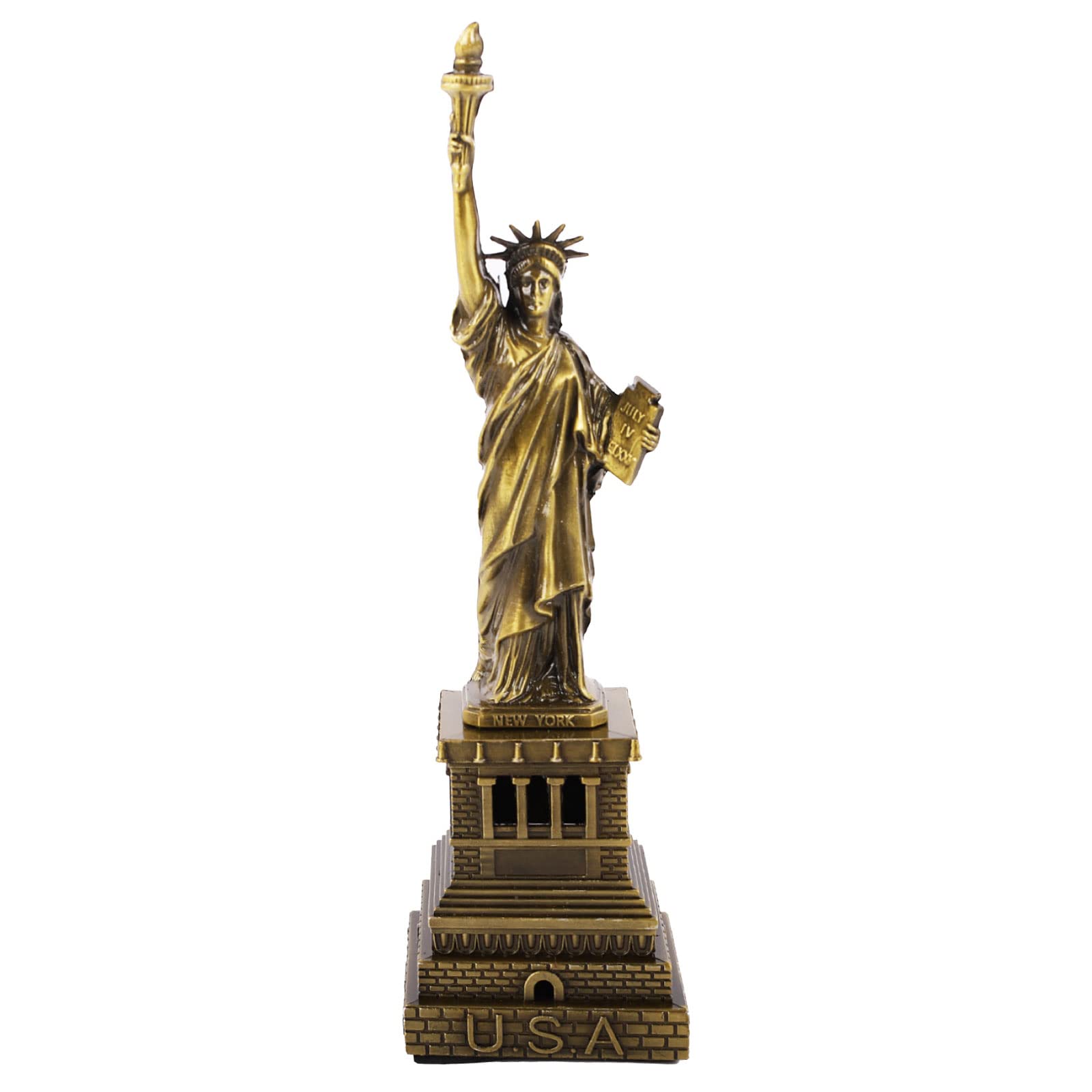 Amazon.co.jp: FUNHOKO 自由の女神 アメリカ 6インチ メタルモデル お