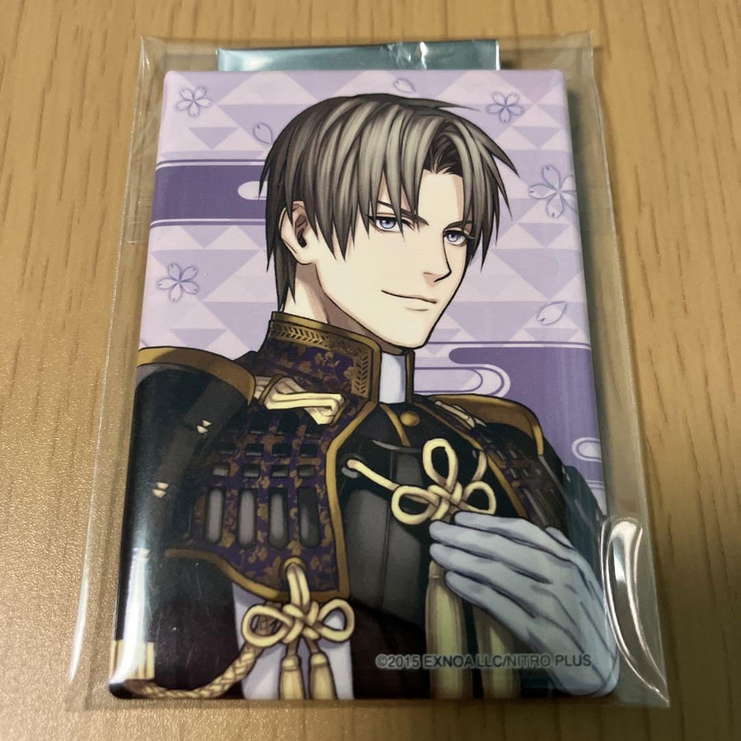 Amazon.co.jp: 刀剣乱舞 へし切長谷部 極 スクエア缶バッジ 缶バッチ