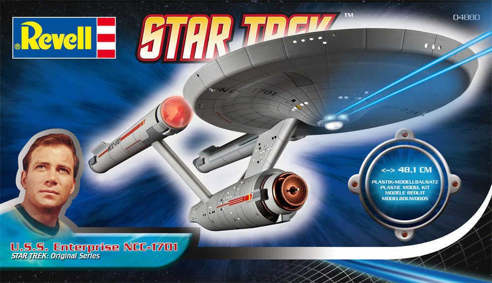Amazon.com: Revell 04880 48.1 cm U.S.S. Enterprise NCC-1701 Model