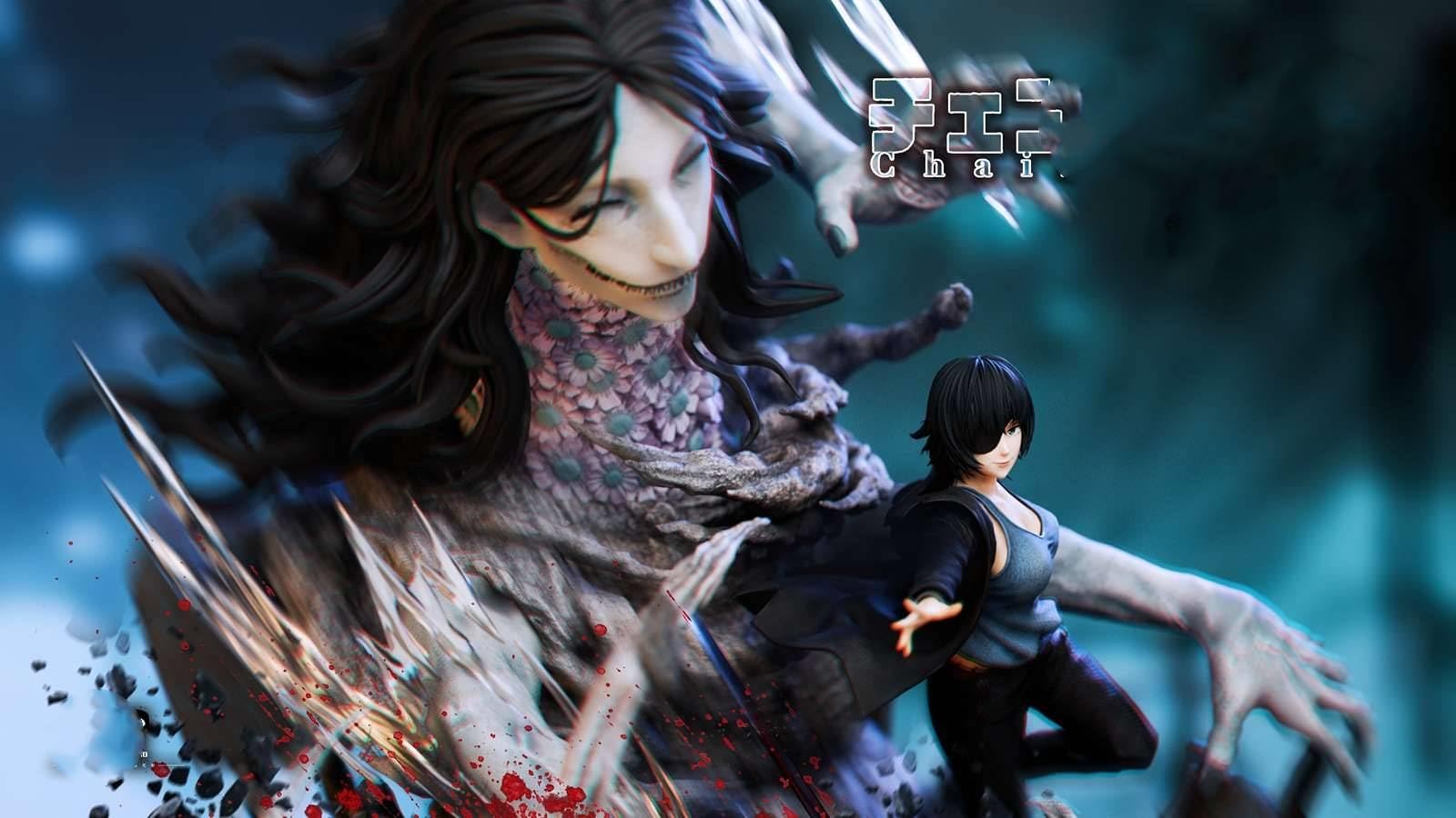 Amazon | チェンソーマン 姫野 1/7スケール 塗装済み完成品 フィギュア