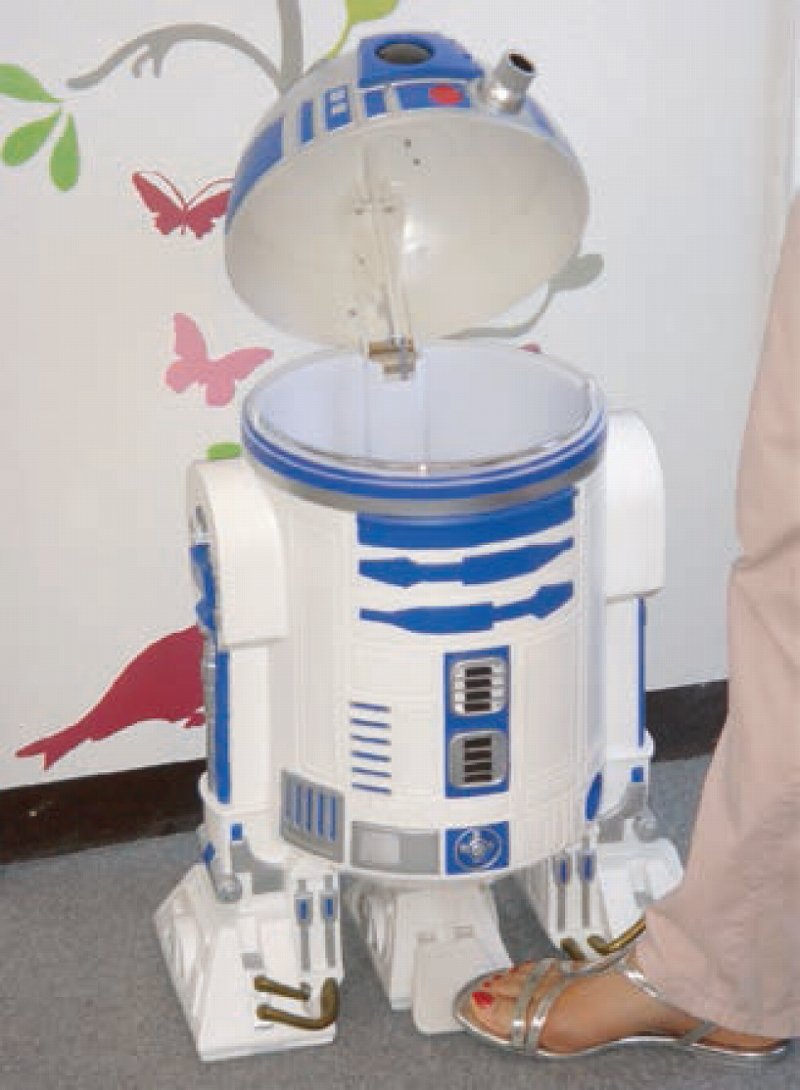 Amazon.co.jp: スターウォーズ/ R2-D2 ゴミ箱 R2-D2WB-06 : ホーム