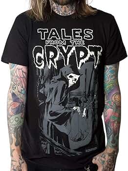 Amazon.com: kreepsville 666 Tales from The Crypt Grim Reaper T