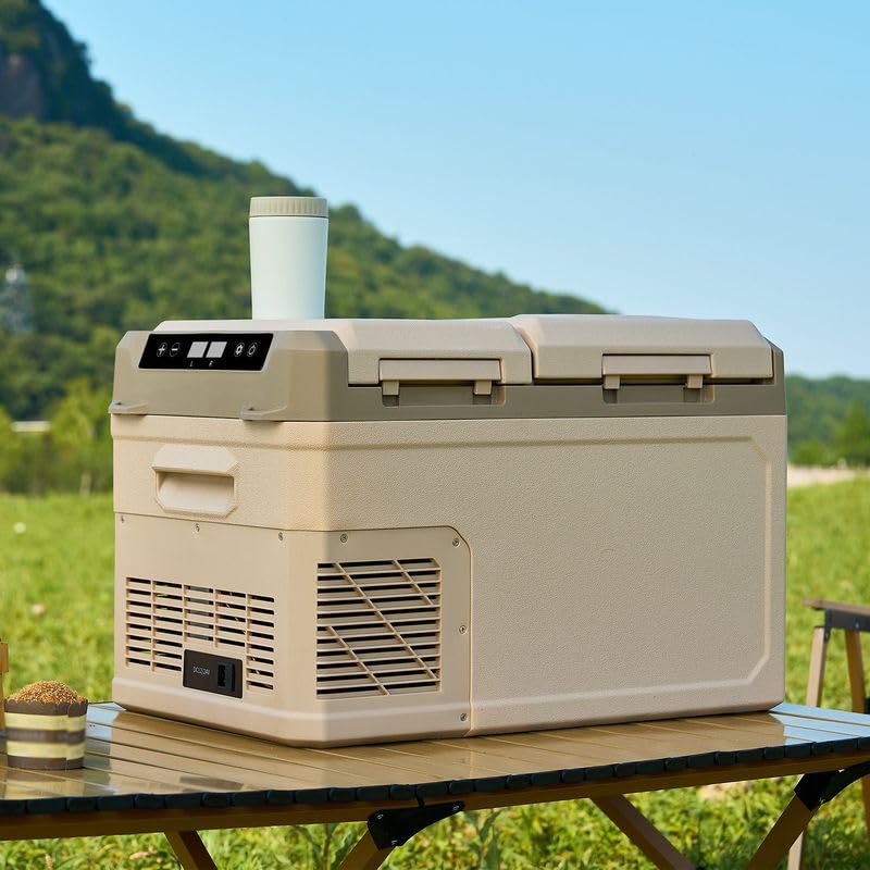 Amazon.co.jp: 【25L 冷蔵+冷凍庫】 ONE STEP 車載冷蔵庫 クーラー