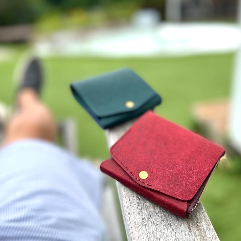 Amazon | [moku] 小さく薄い財布Saku ver.2(pueblo-mosto) ユニ