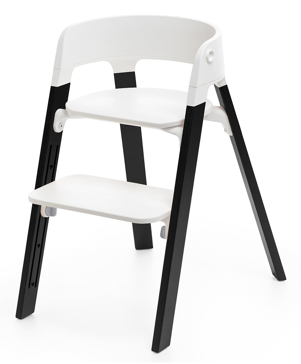 Amazon | ストッケ ステップス チェア レッグ オーク ブラック