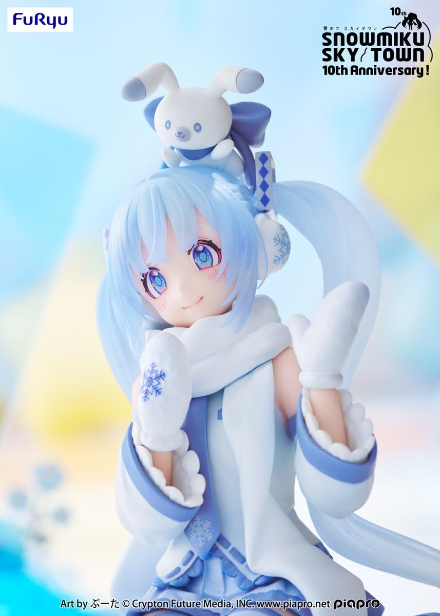 Amazon.co.jp: ぬーどるストッパーフィギュアー雪ミク スカイタウン