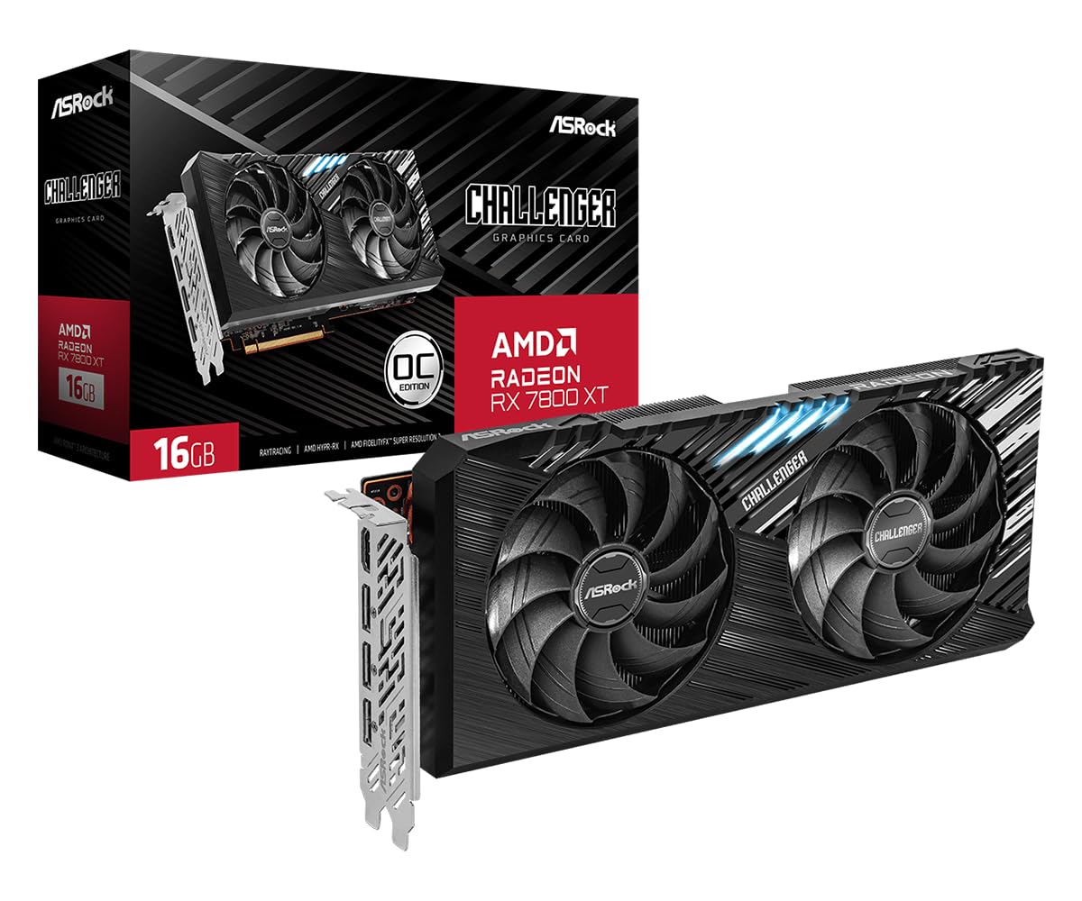 Amazon.com: ASRock Challenger Radeon RX 7800 XT OC RX7800XT CL