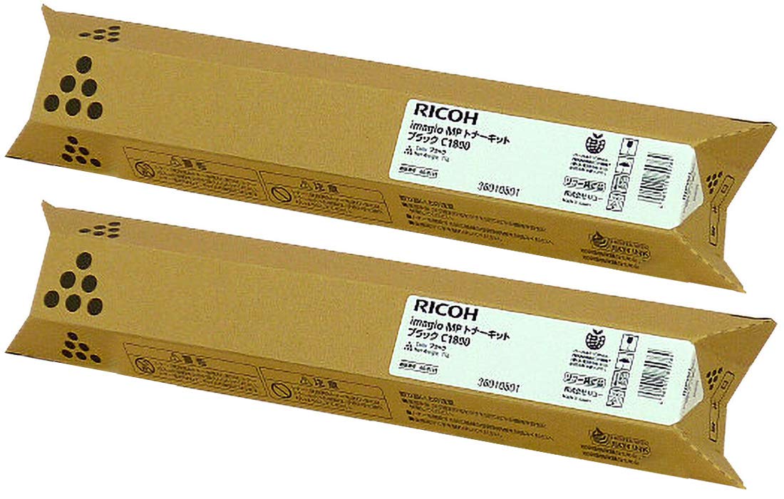 Amazon | リコー RICOH imagio MPトナーキット ブラック C1800 2本