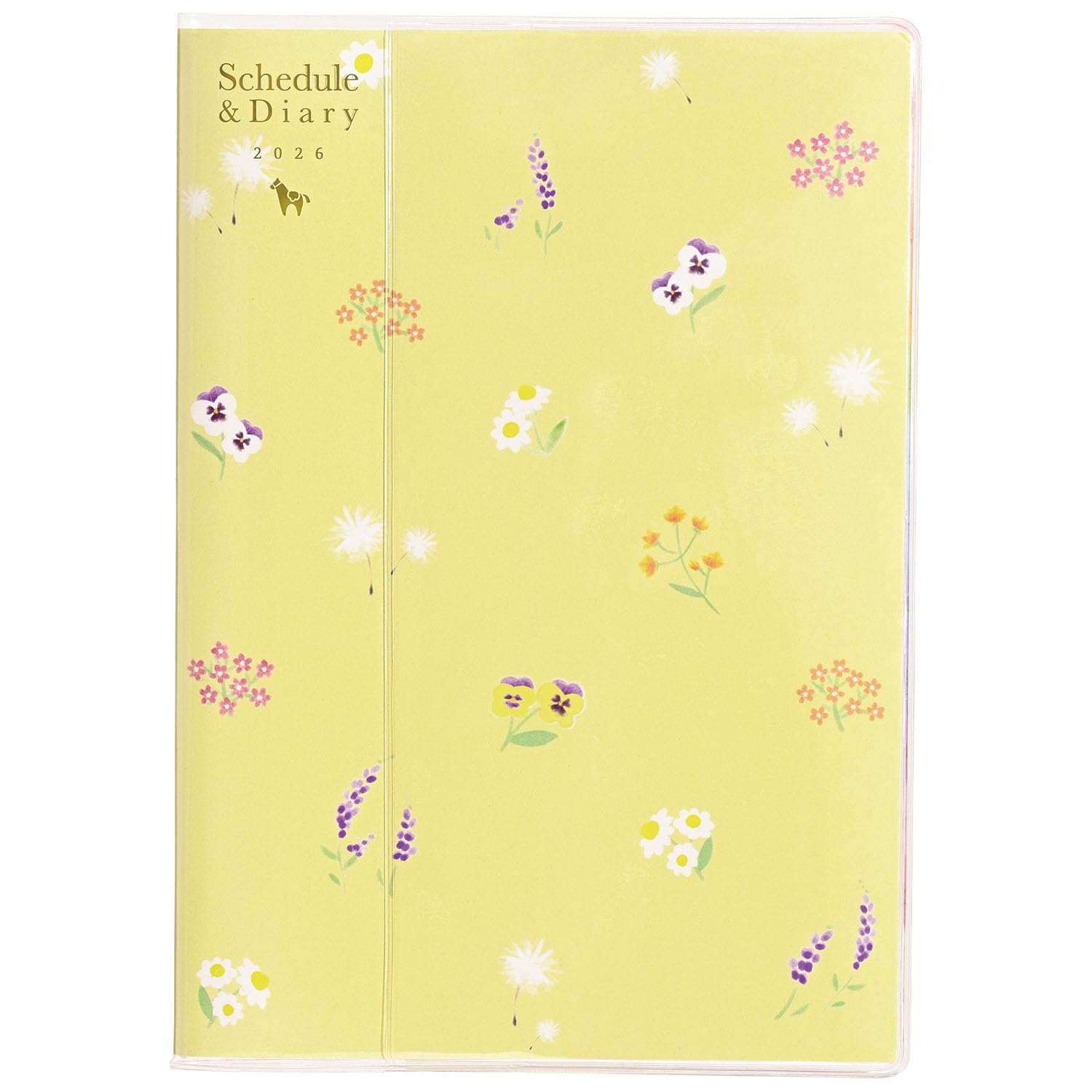 Amazon.co.jp: クツワ 手帳 カラーインデックス手帳 2026年 A5