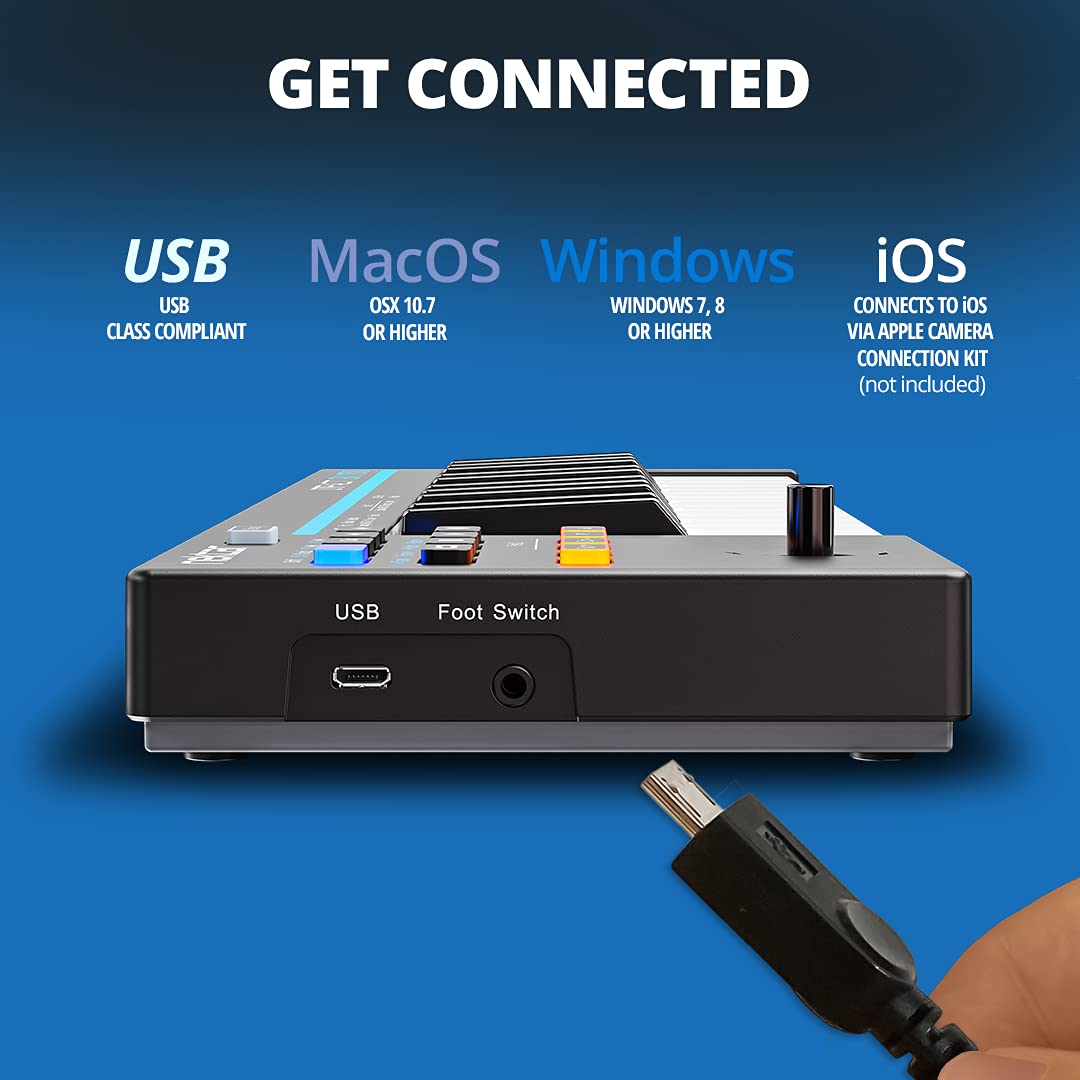 Amazon | Nektar Impact GX Mini USB MIDIコントローラー 25キー