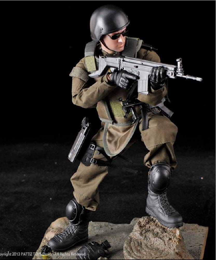 Amazon.com: 7Buy 12in Action Figures Toy 1:6 Stand Bendable