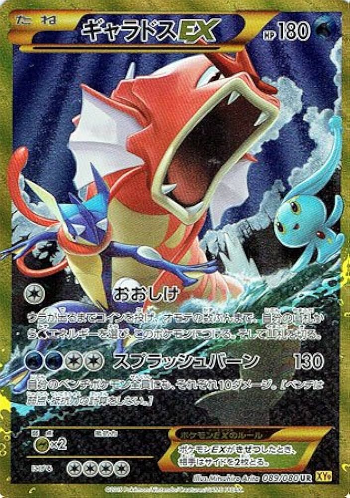 2009年 ギャラドス-Holo 日本語版 ギャラドス(D){水}〈016/072〉[20th